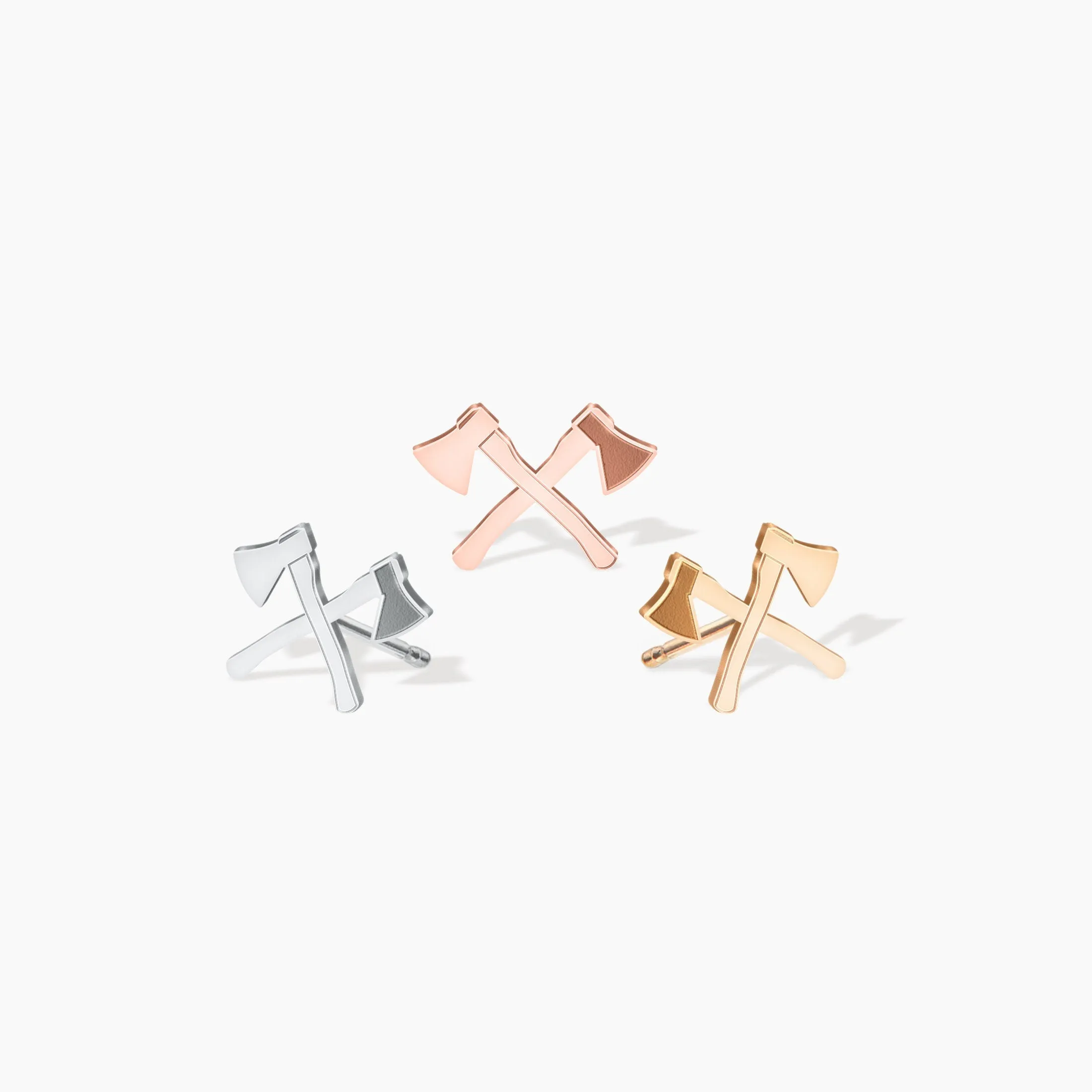 Double Axe Earring