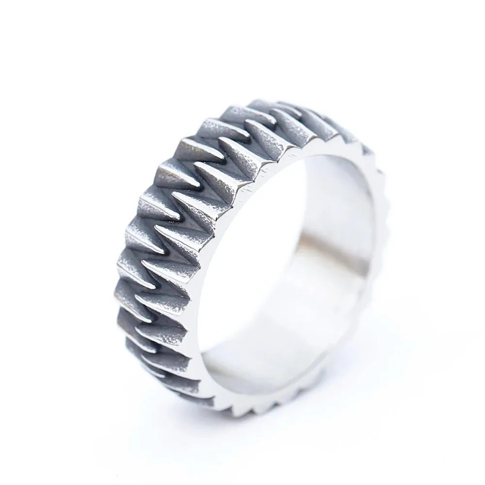 Double Claw Titanium Ring