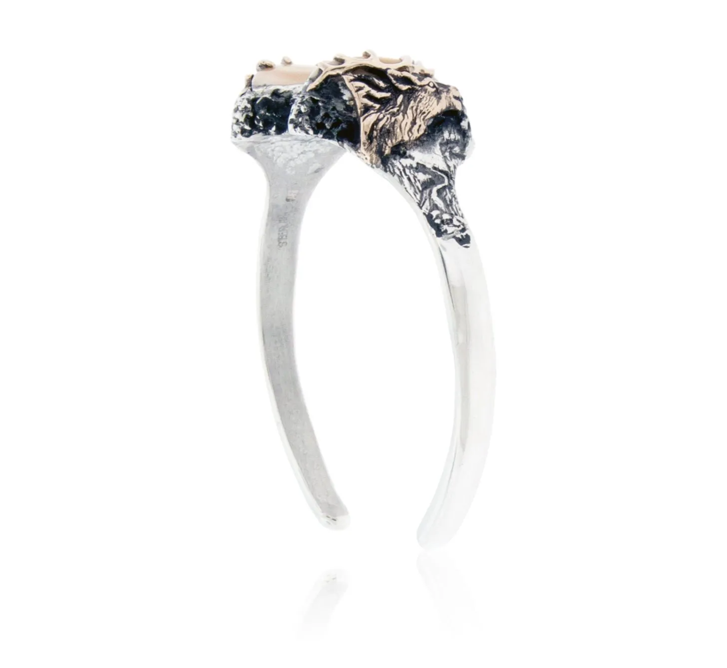 Double Elk Ivory Tooth Bracelet