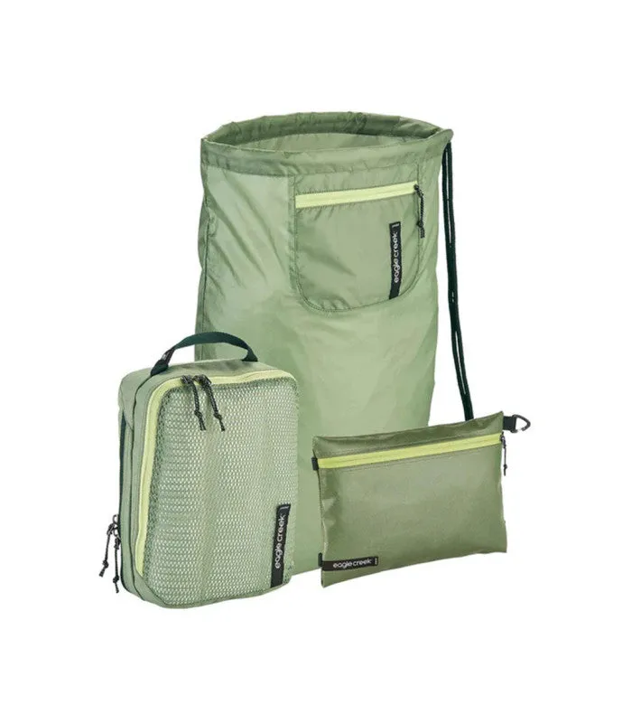 EAGLE CREEK US PACK-IT CONTAINMENT SET MOSSY GREEN