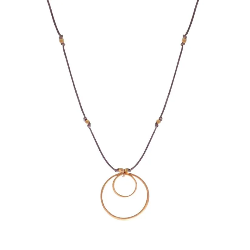 Eclipse Necklace - Gold