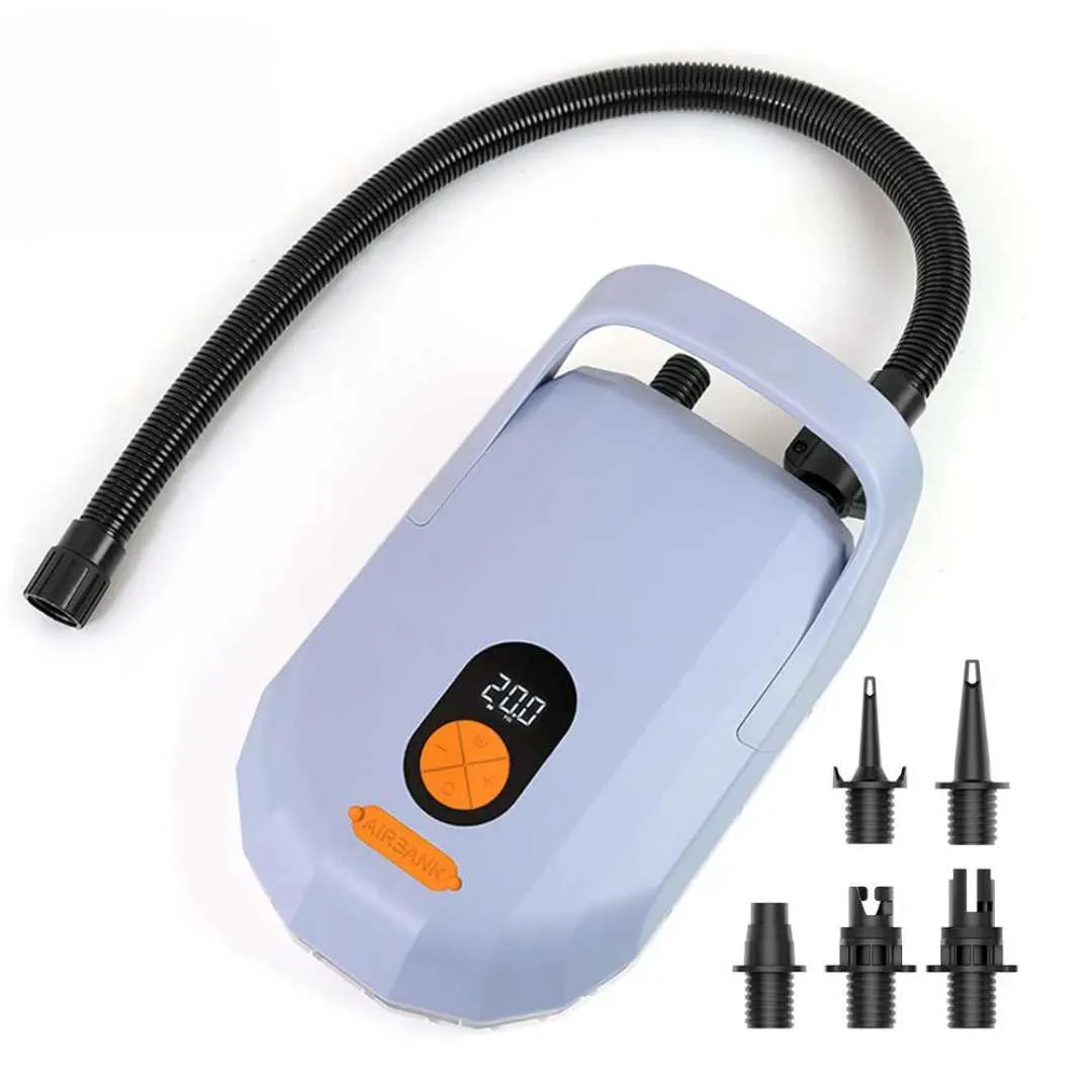 Electric Paddle Board Pump –  7500mAh Rechargeable Power