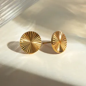 Enchanting Sun Stud Earrings