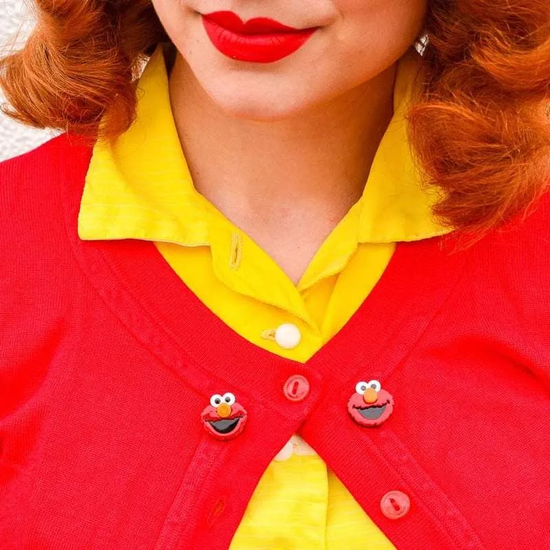 Erstwilder Sesame Street Elmo Earrings