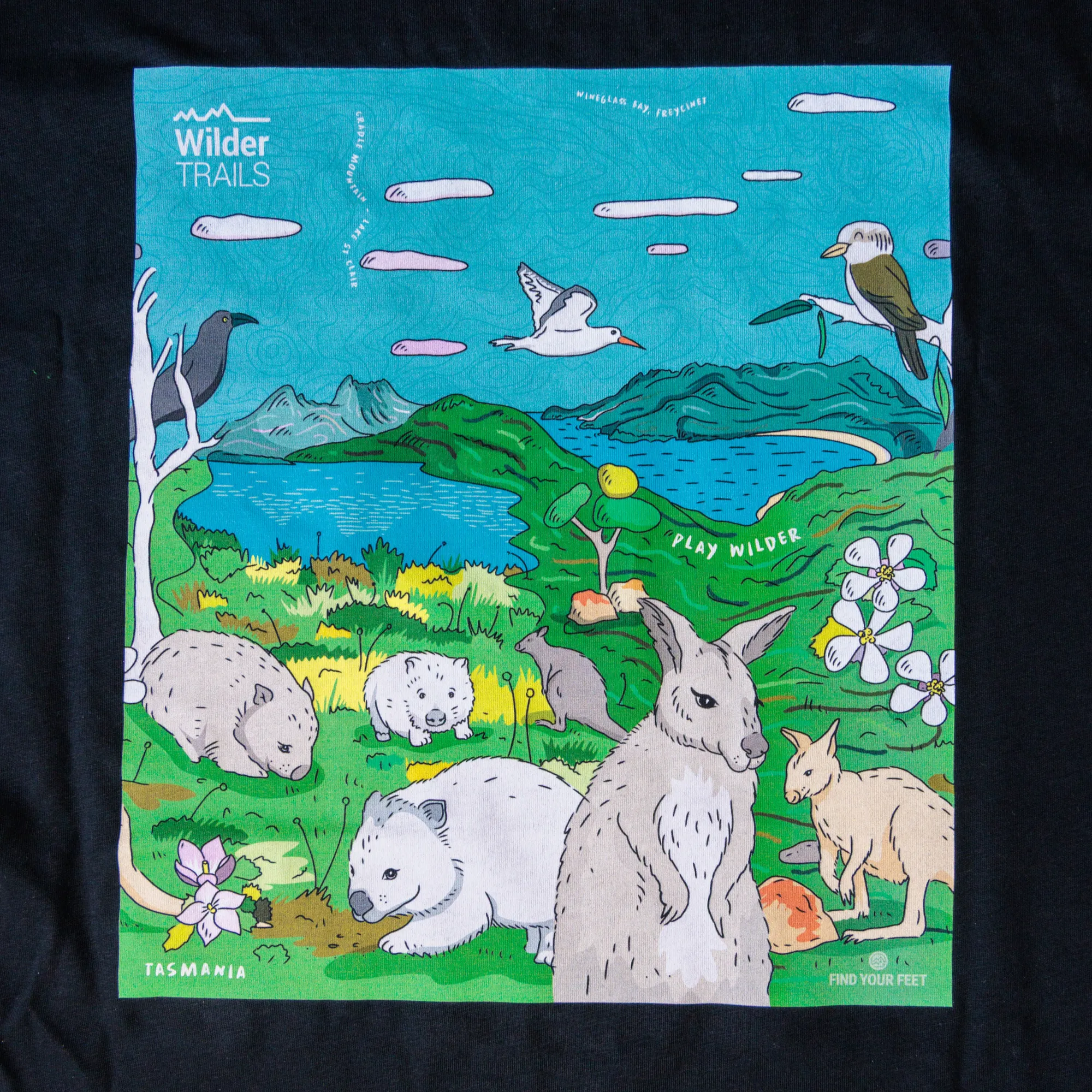 Find Your Feet Wilder Trails T-Shirt (Unisex)