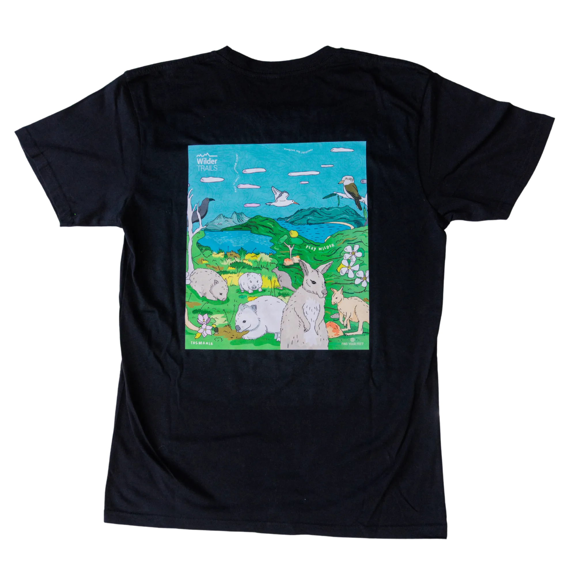 Find Your Feet Wilder Trails T-Shirt (Unisex)