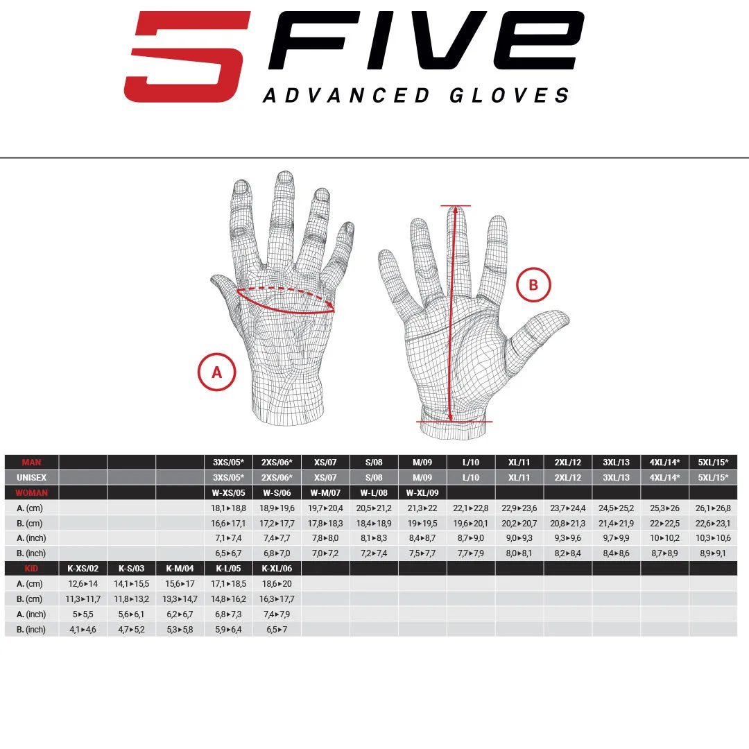 FIVE XR-Trail Gel MTB Gloves.