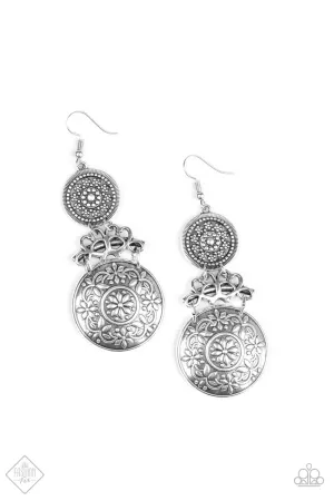 Garden Adventure - Silver Earrings Fashion Fix