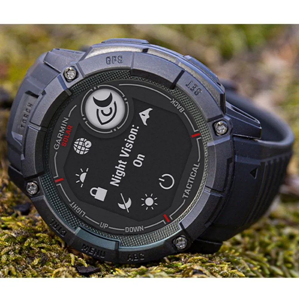 Garmin Instinct 2X Solar GPS Smartwatch Tactical Edition Black   2 Year Warranty