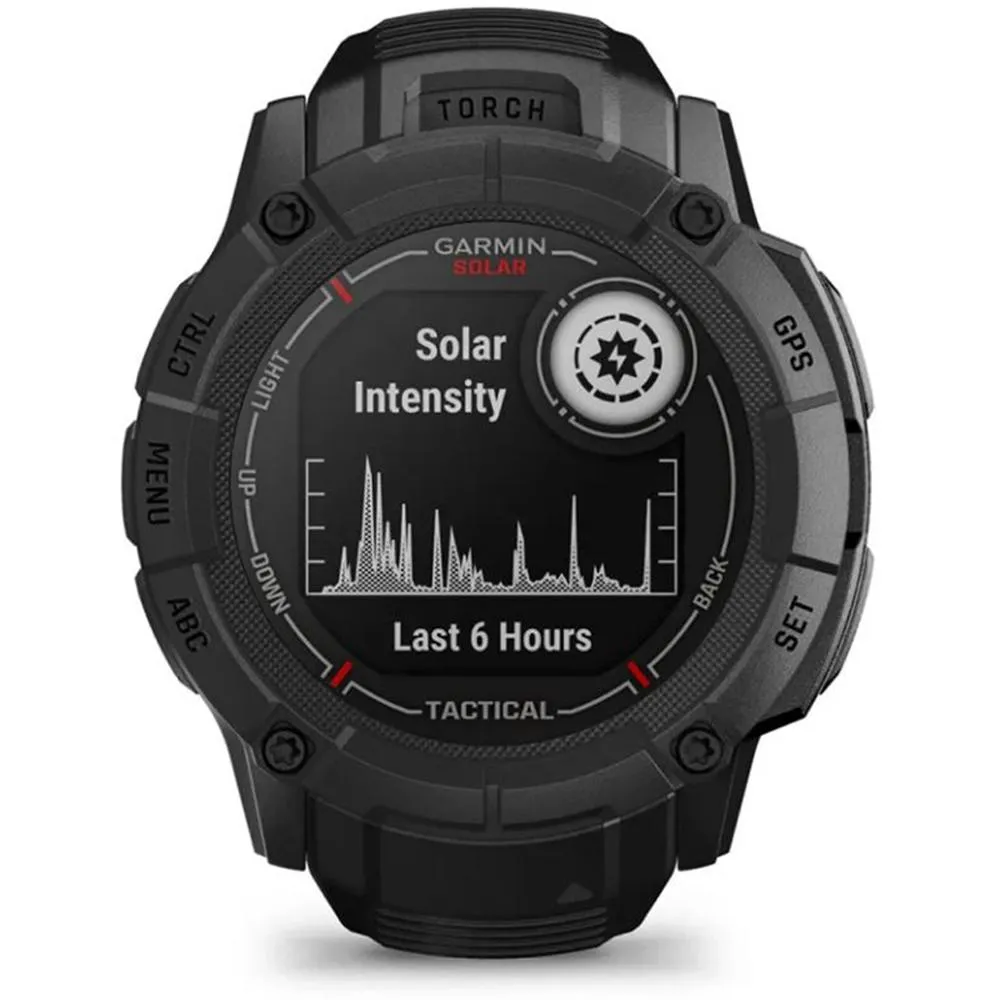 Garmin Instinct 2X Solar GPS Smartwatch Tactical Edition Black   2 Year Warranty