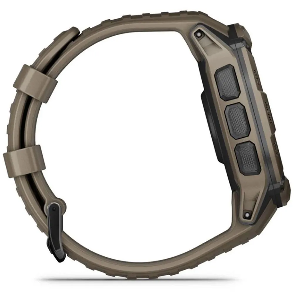 Garmin Instinct 2X Solar GPS Smartwatch Tactical Edition Tan   2 Year Warranty