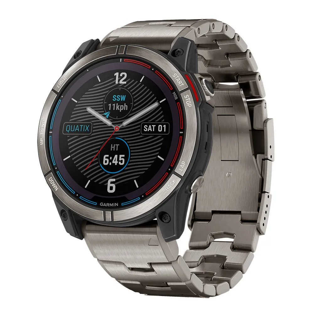 Garmin quatix 7 - Solar Edition Marine GPS Smartwatch w/Solar Charging