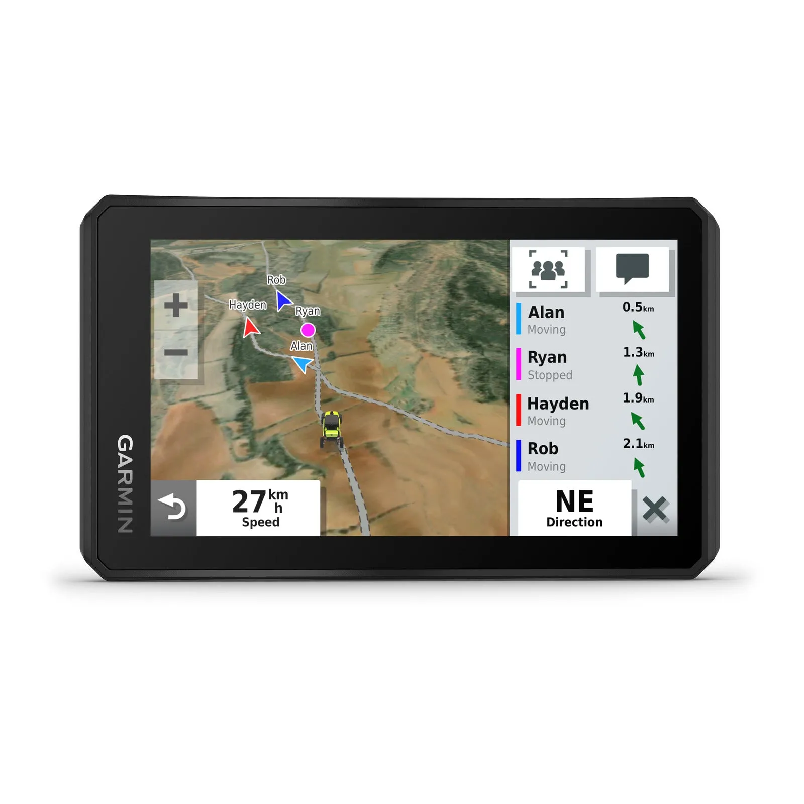 Garmin Tread 5.5" Powersport Navigator with Group Ride Tracker