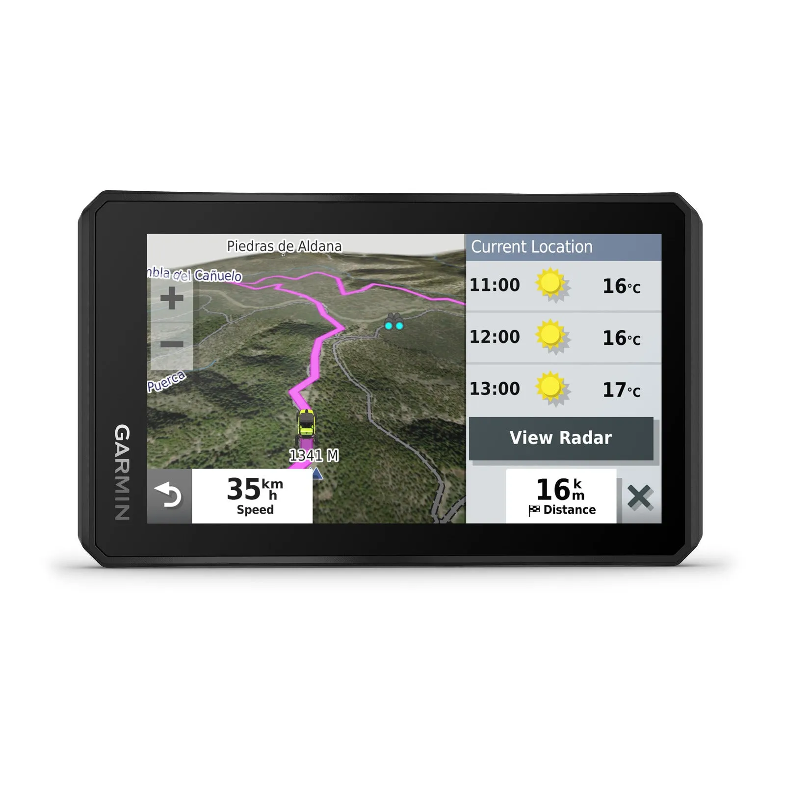 Garmin Tread 5.5" Powersport Navigator with Group Ride Tracker