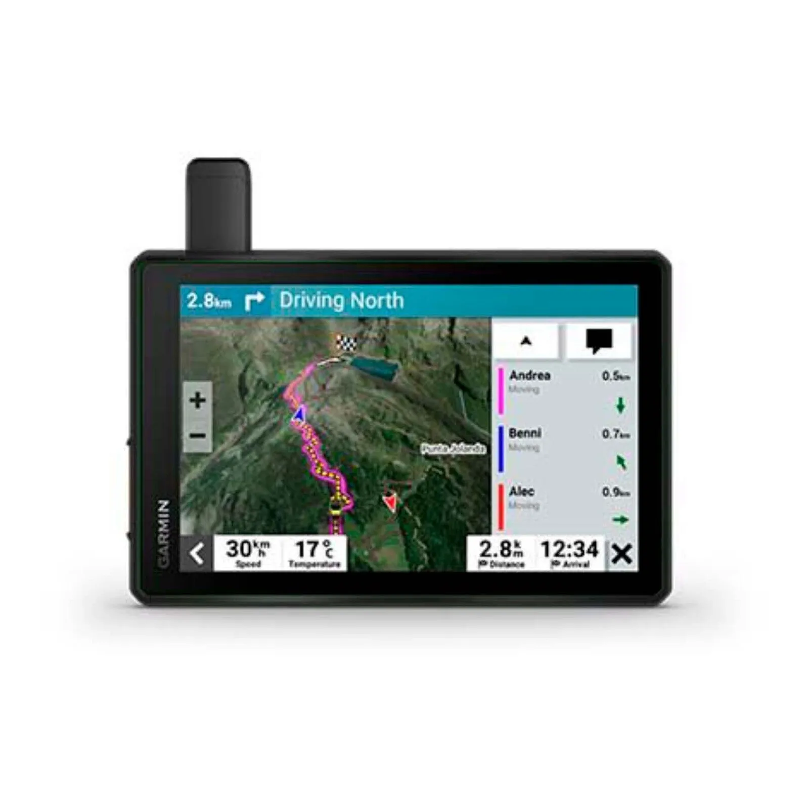 Garmin Tread - SXS Edition 8in with Group Ride Tracker