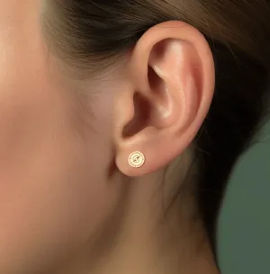 Gold Travel Earrings