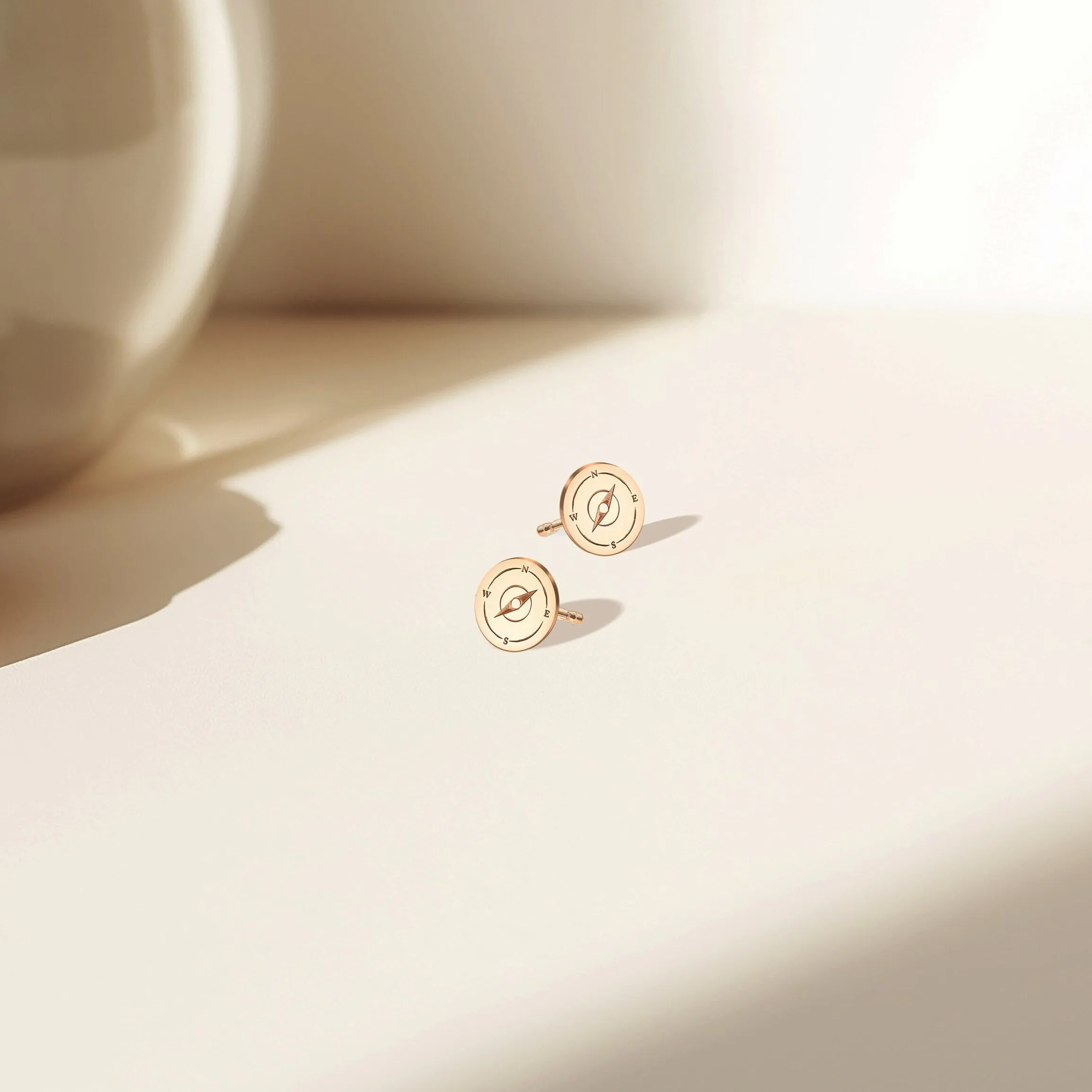Gold Travel Earrings