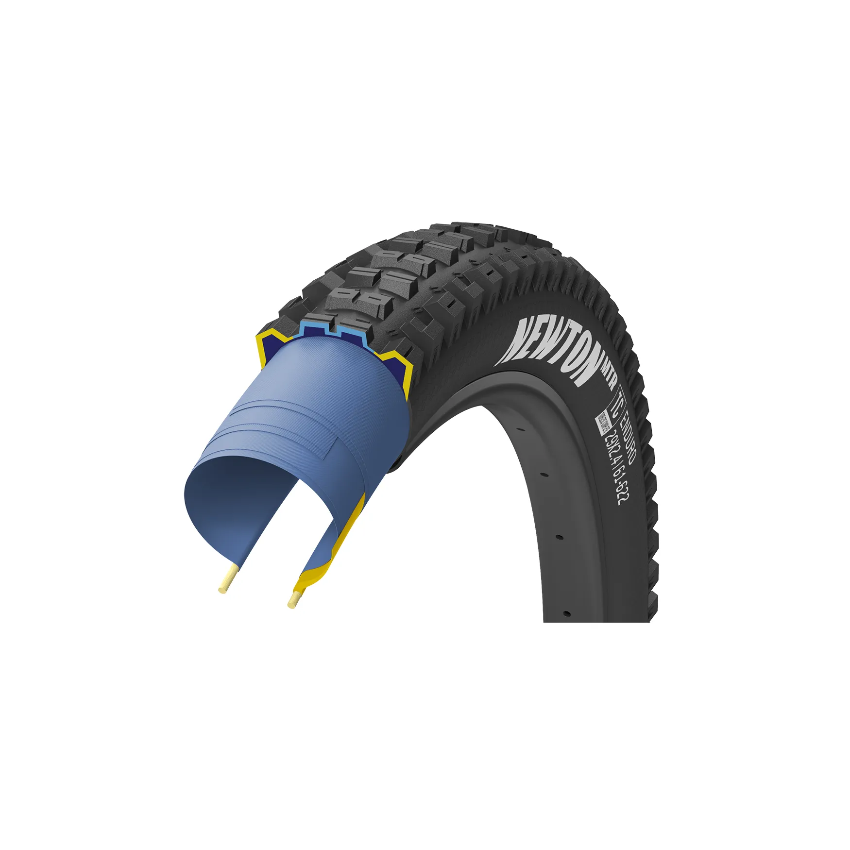 Goodyear Newton MTR Enduro Tubeless Tyre - Black