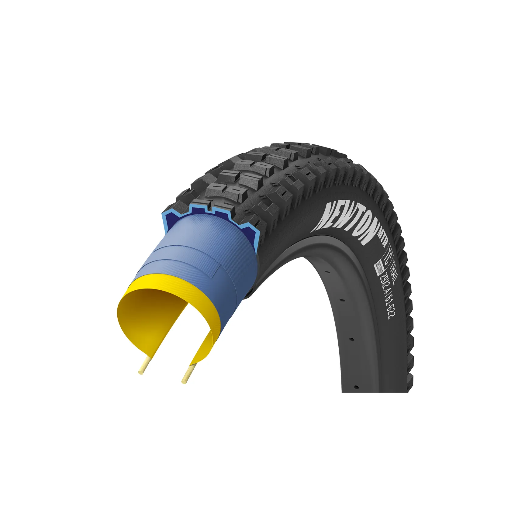 Goodyear Newton MTR Trail Tubeless Tyre - Black