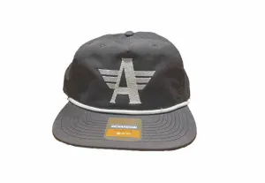 Grey "A" Rope Hat