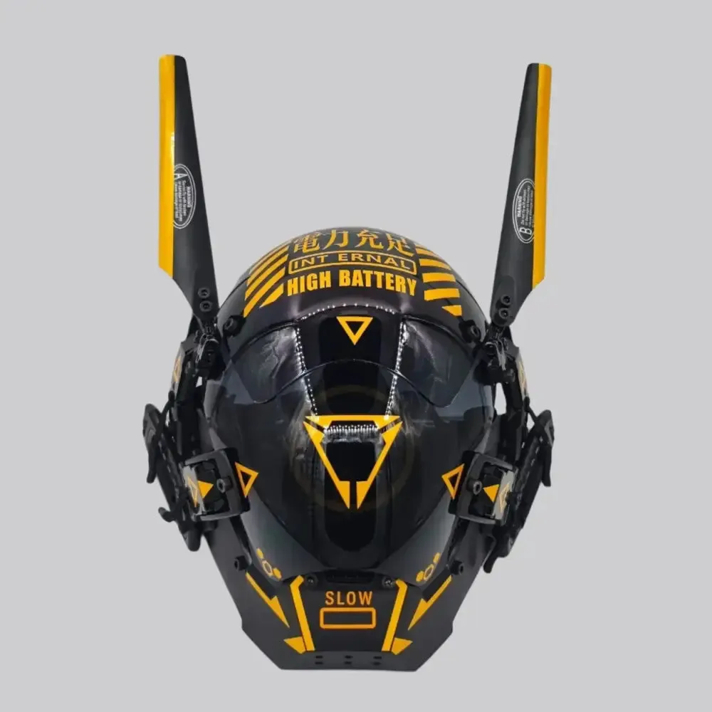 Harajuku Cyberpunk Helmet for Bold Fashion and Safety