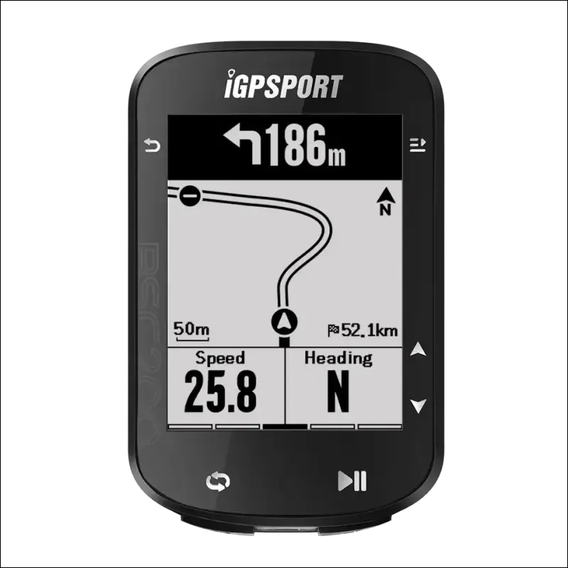 Igpsport bsc200 gps bicycle computer - wireless speedometer & route navigation