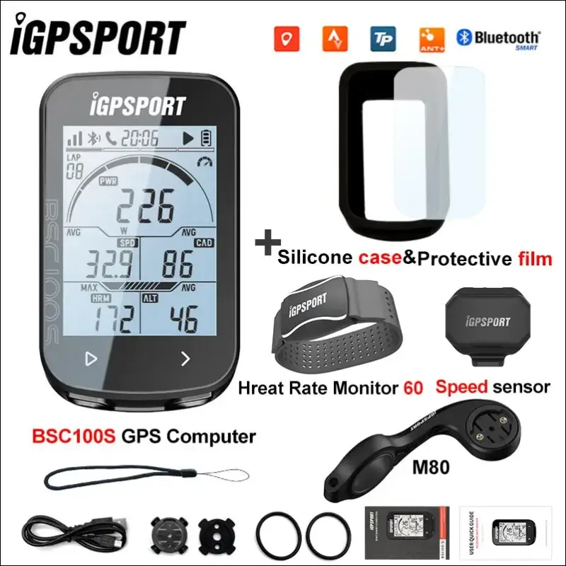 Igpsport igs10s gps enabled bike bluetooth 5.0 computer bsc100s road / mtb bicycle wireless
