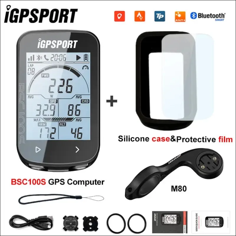 Igpsport igs10s gps enabled bike bluetooth 5.0 computer bsc100s road / mtb bicycle wireless