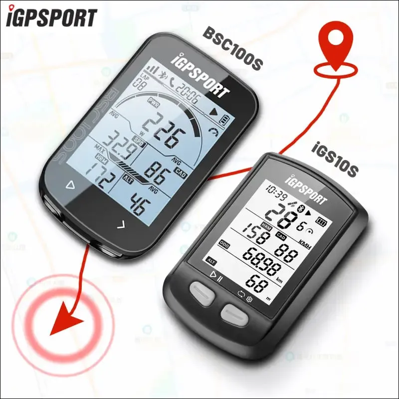 Igpsport igs10s gps enabled bike bluetooth 5.0 computer bsc100s road / mtb bicycle wireless