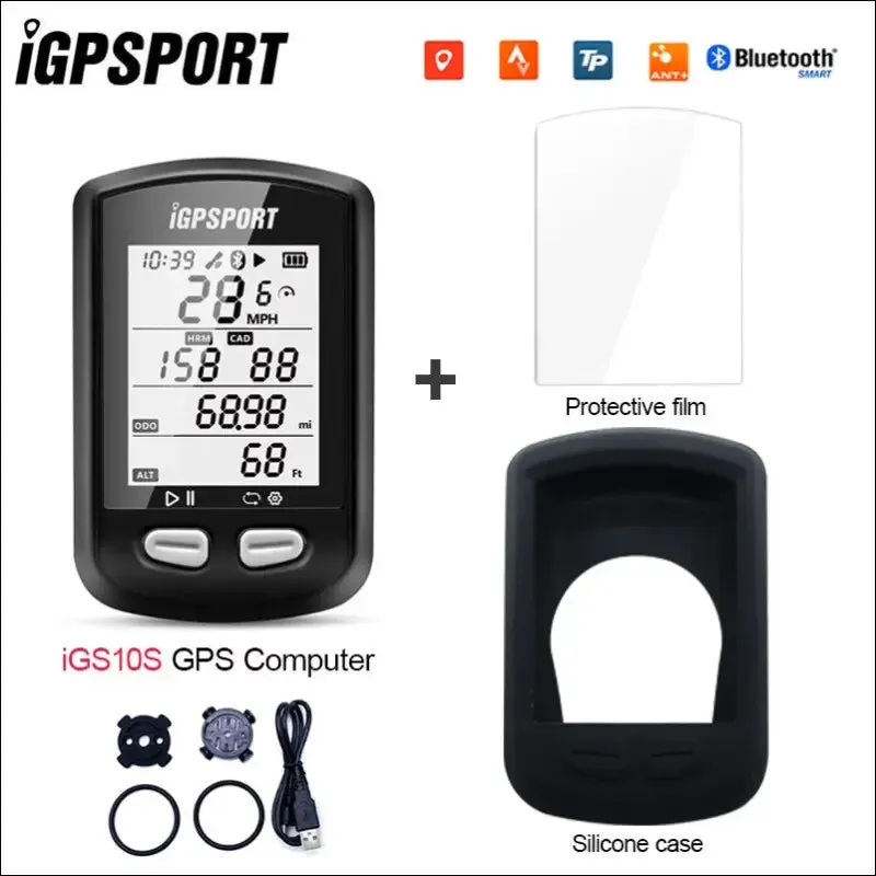 Igpsport igs10s gps enabled bike bluetooth 5.0 computer bsc100s road / mtb bicycle wireless