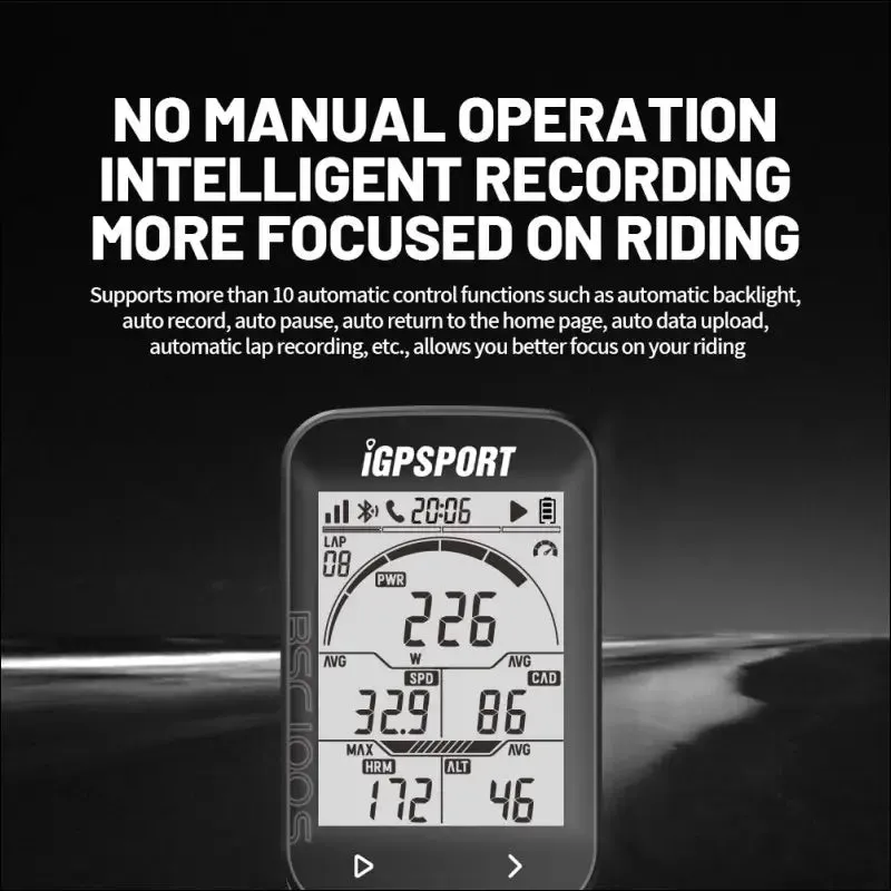 Igpsport igs10s gps enabled bike bluetooth 5.0 computer bsc100s road / mtb bicycle wireless