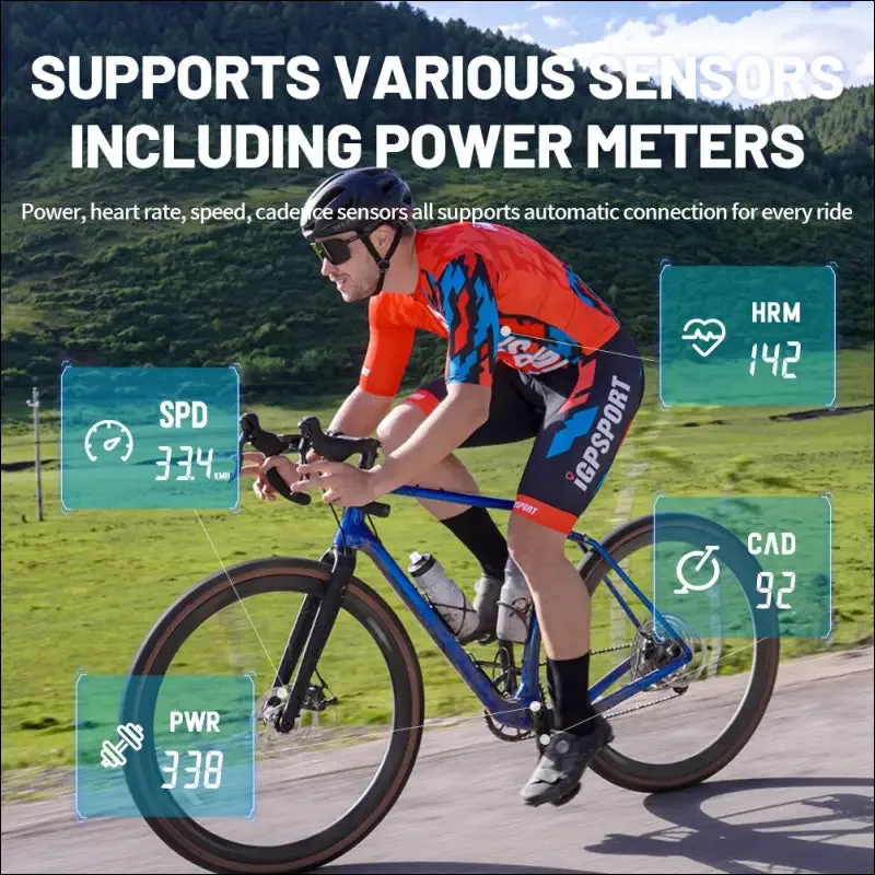 Igpsport igs10s gps enabled bike bluetooth 5.0 computer bsc100s road / mtb bicycle wireless
