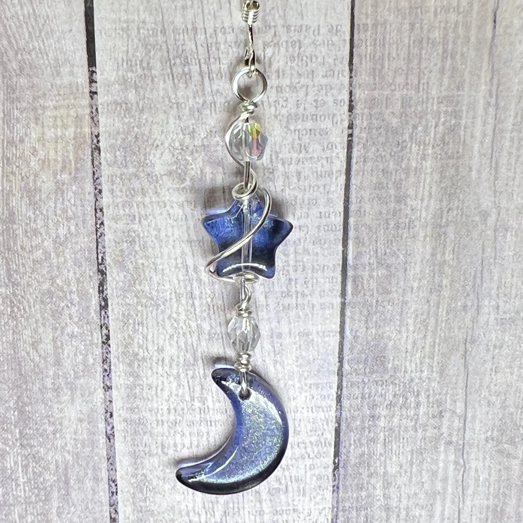 In A Very Blue Moon - Choose-Your-Own-Adventure Moon & Star Earrings
