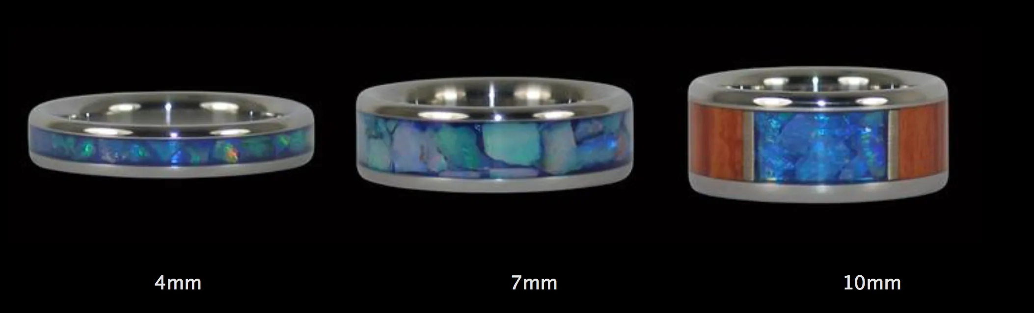 Ipe Wood Titanium Ring