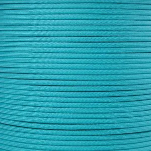 Jax Type Iii 550 Survival Paracord 100ft Hank (Neon Turquoise)