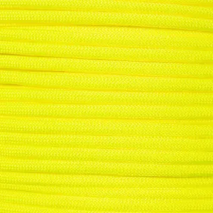 Jax Type Iii 550 Survival Paracord 100ft Hank (Neon Yellow)