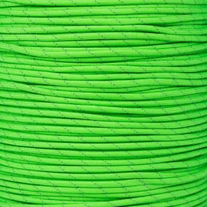 Jax Type Iii 550 Survival Paracord 100ft Hank Reflective (Neon Green)