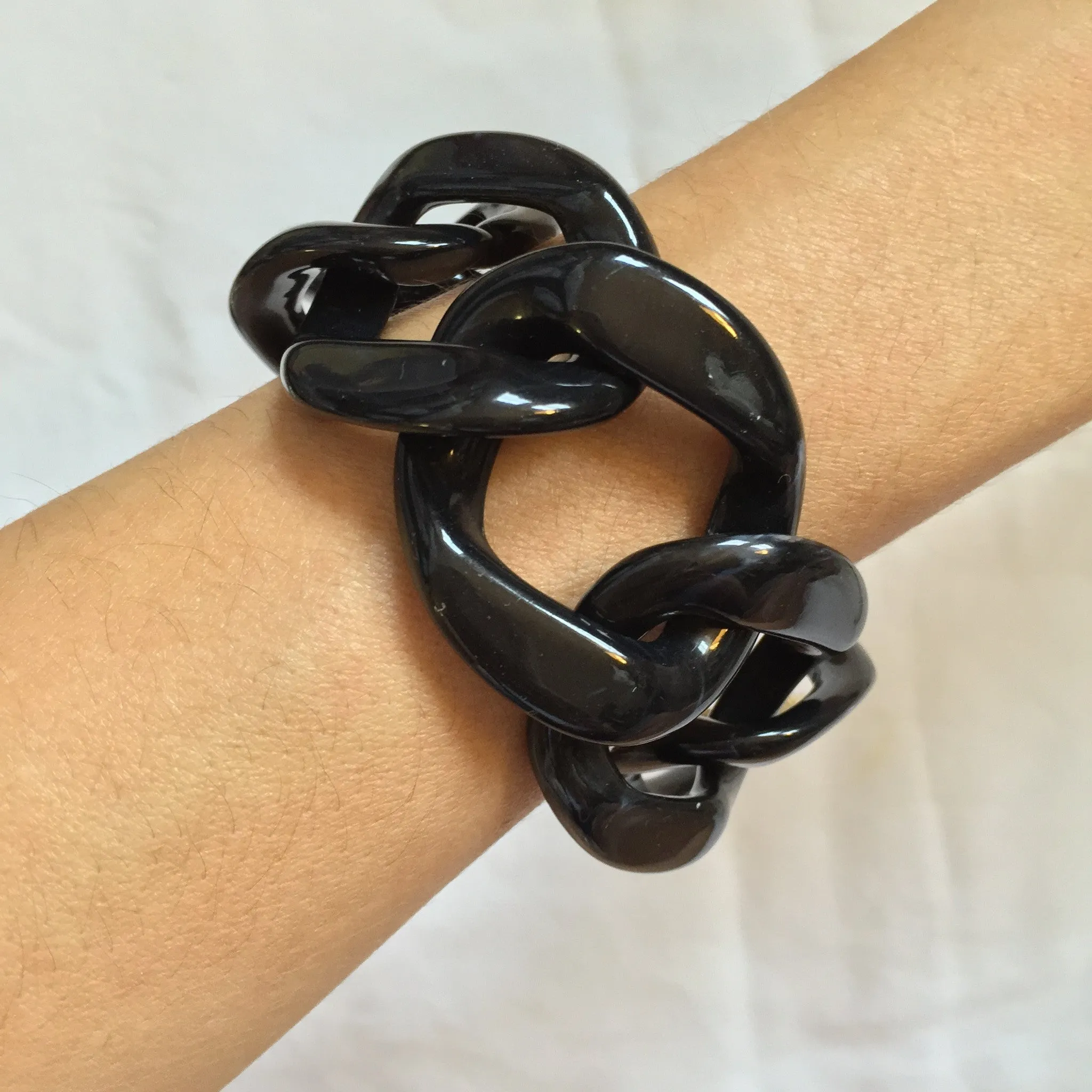 Jet Black Bracelets