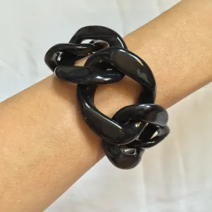 Jet Black Bracelets