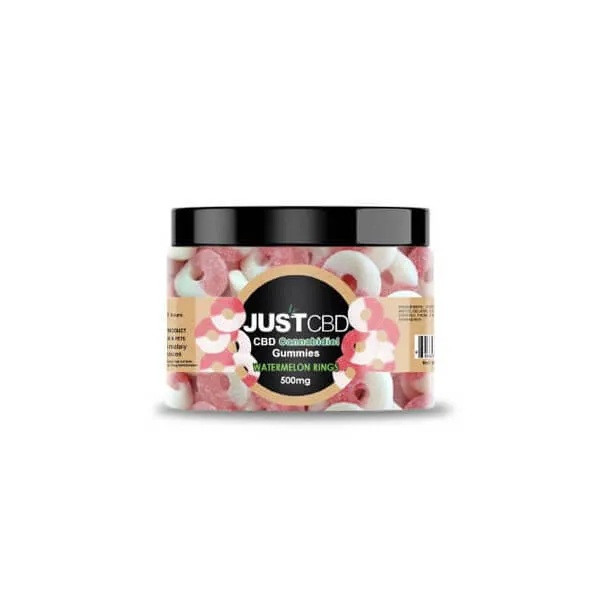 Just CBD Watermelon Rings Gummies