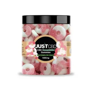 Just CBD Watermelon Rings Gummies