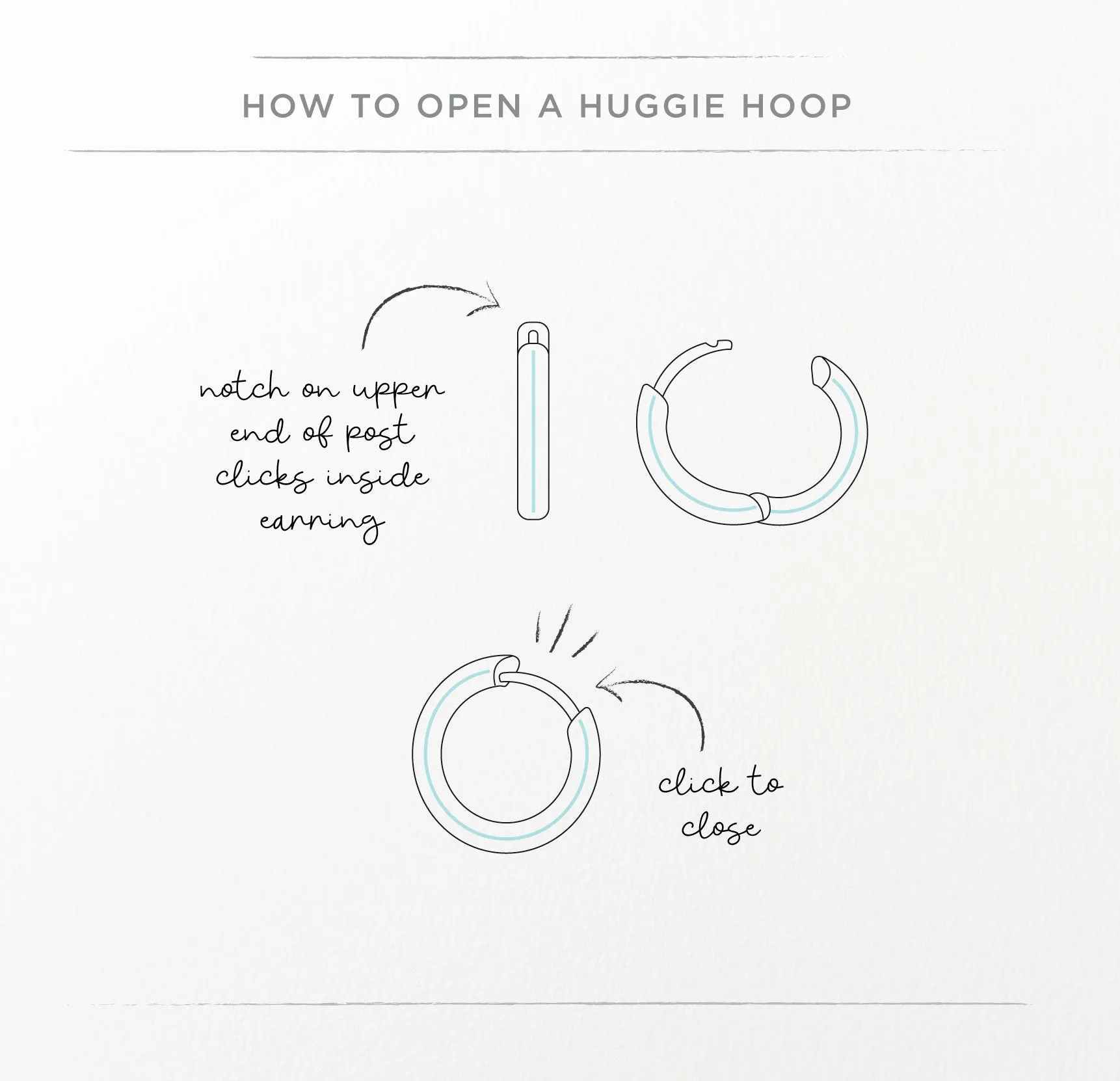 Kite Huggie Hoops