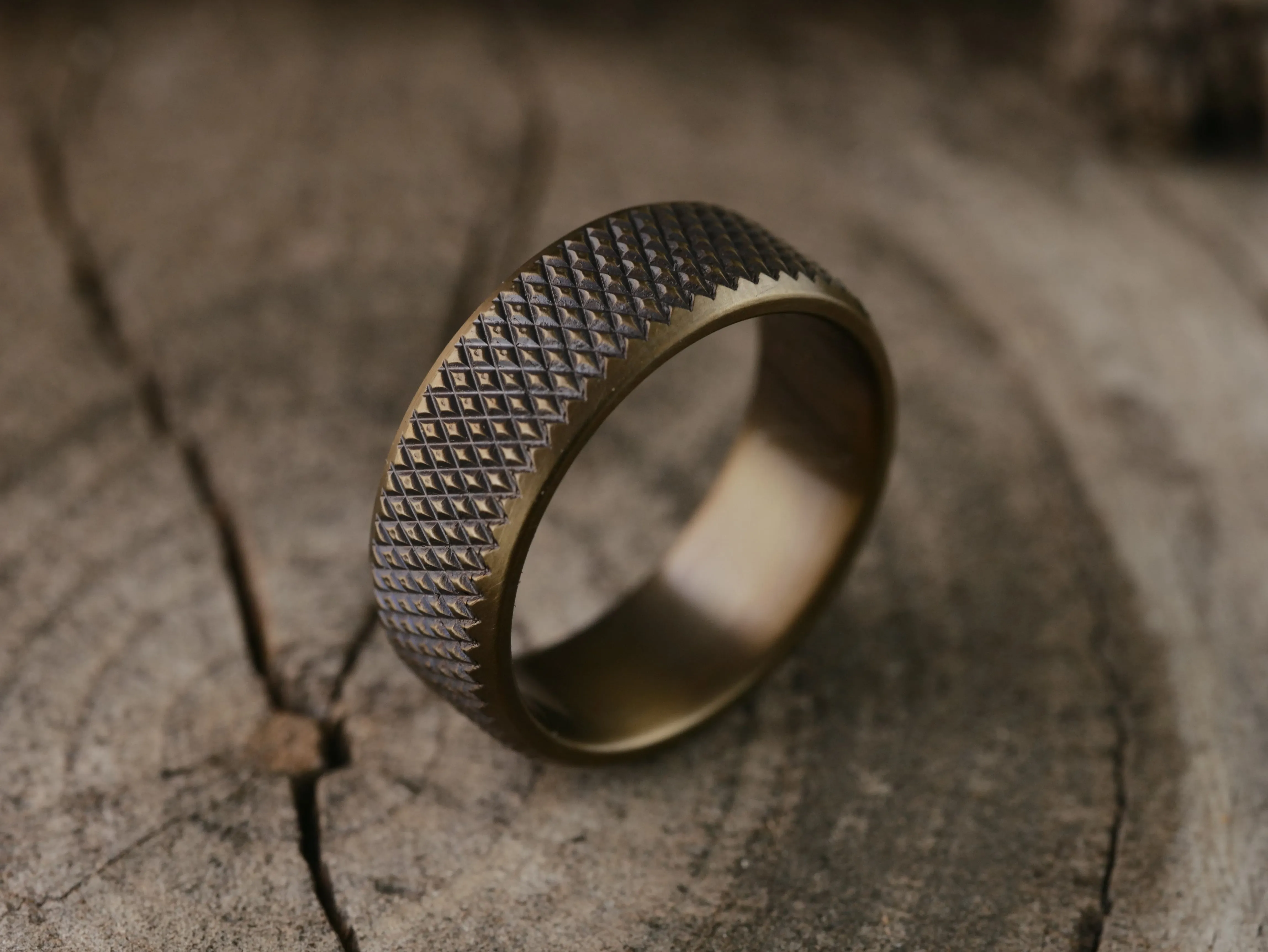 Knurl - Burnt Bronze Finish