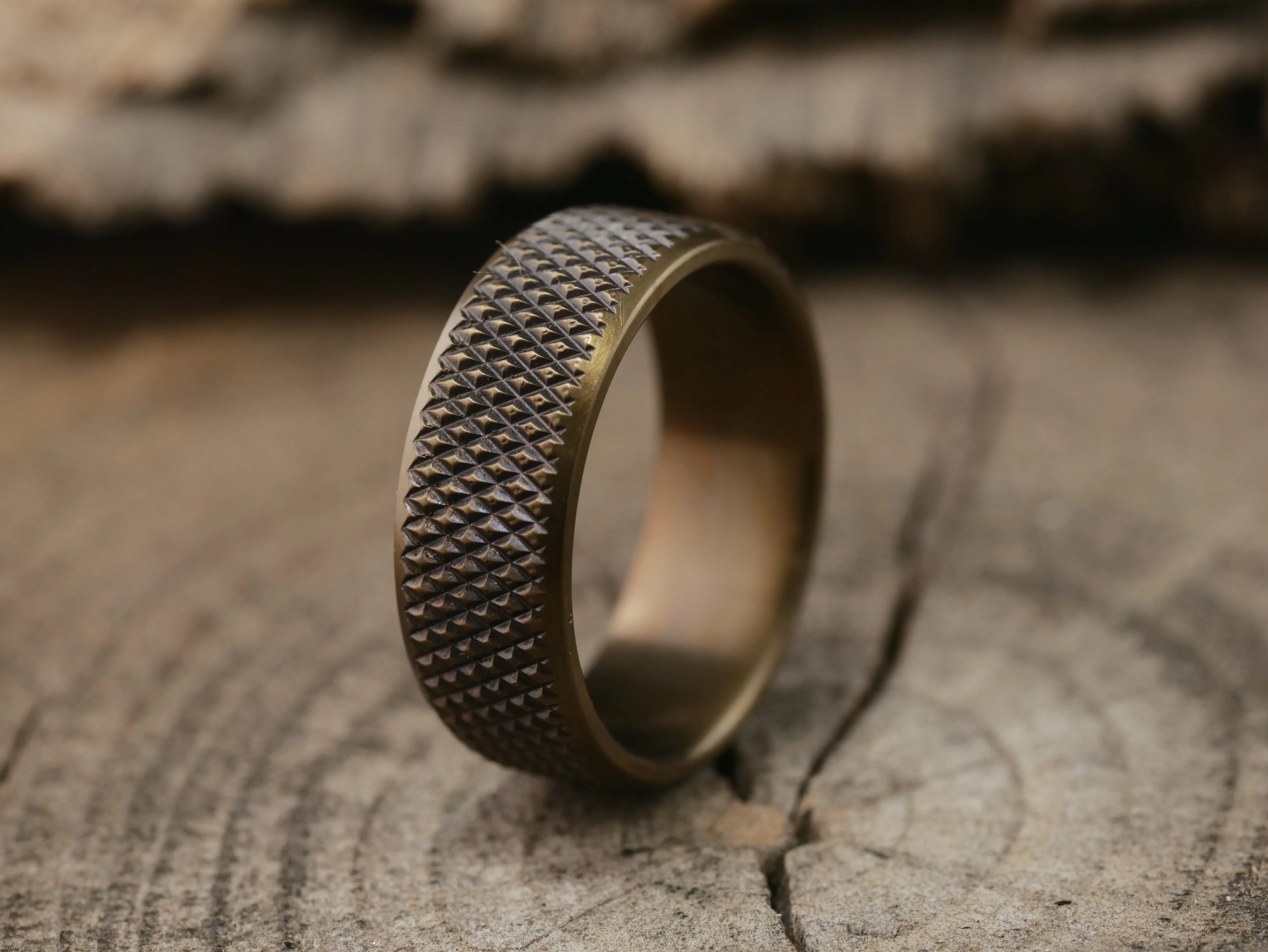 Knurl - Burnt Bronze Finish