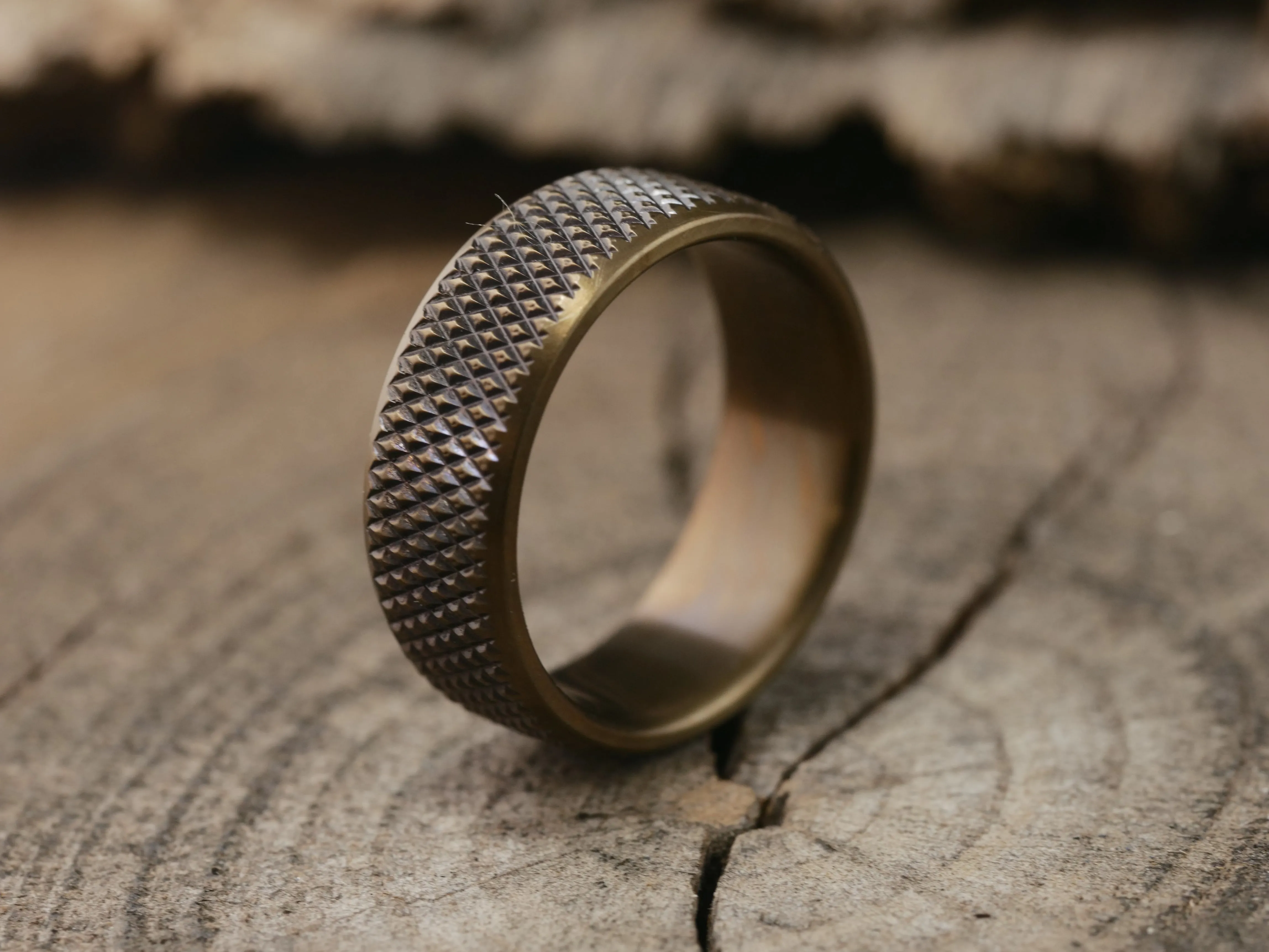 Knurl - Burnt Bronze Finish