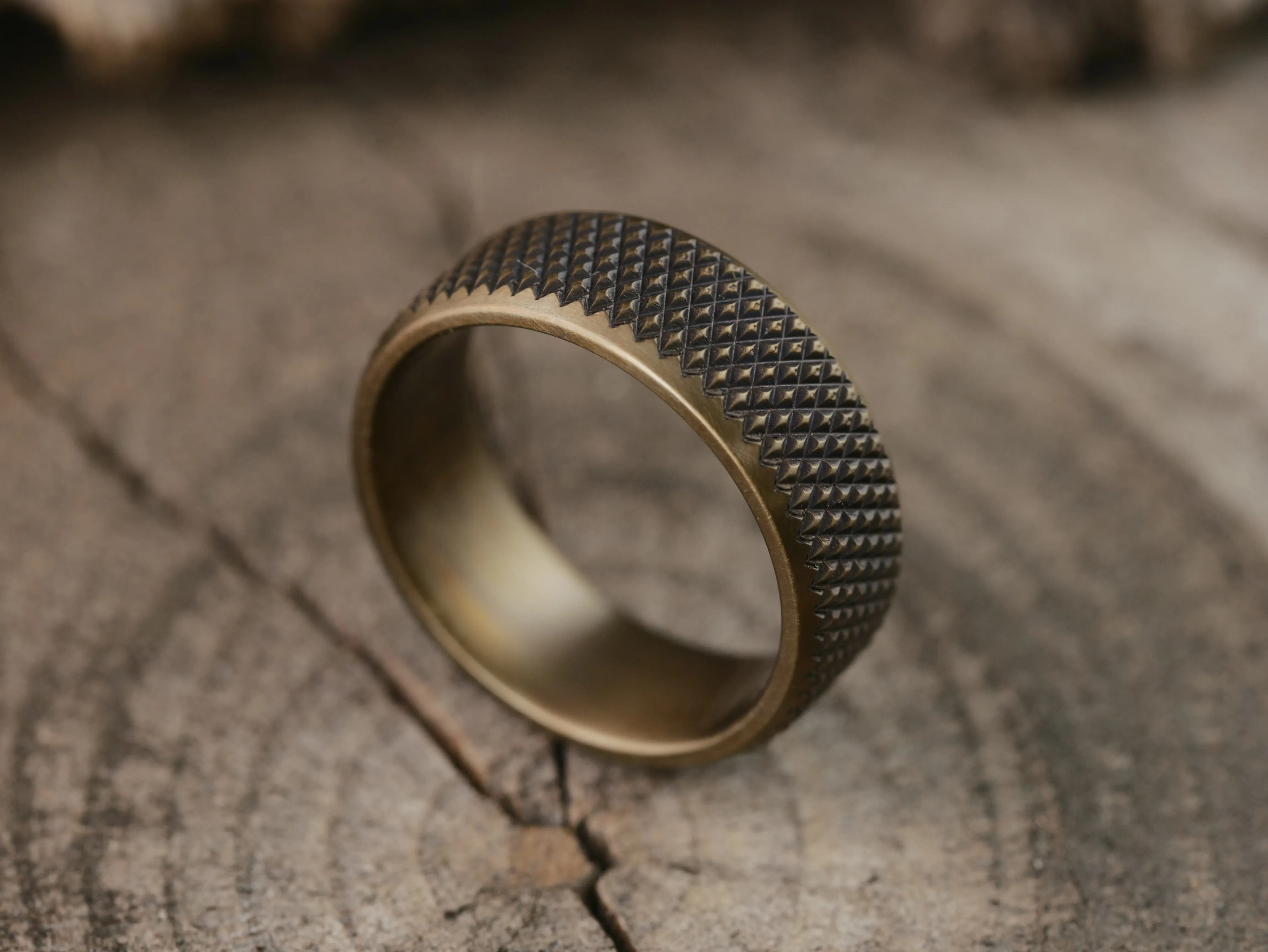 Knurl - Burnt Bronze Finish