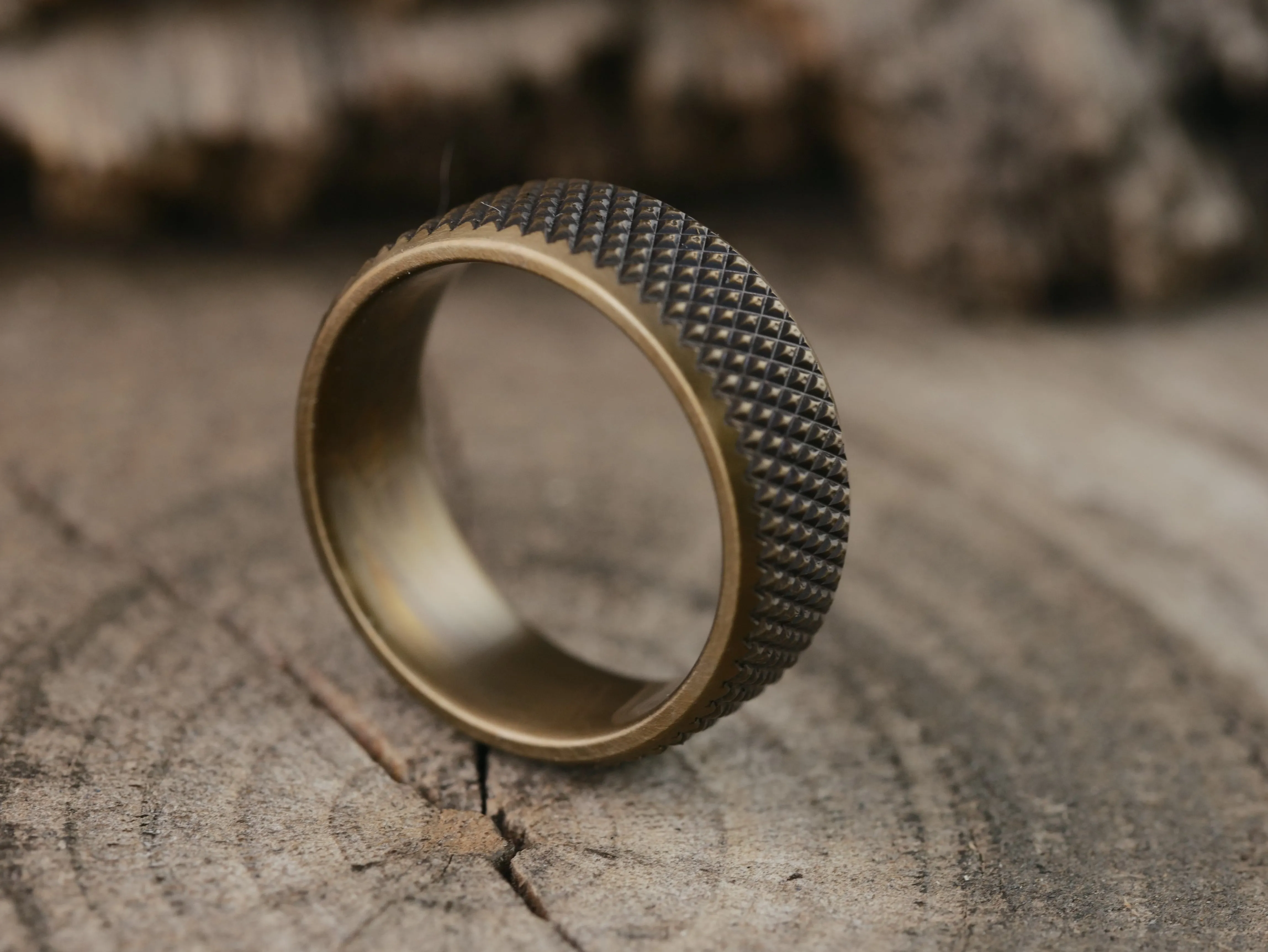 Knurl - Burnt Bronze Finish