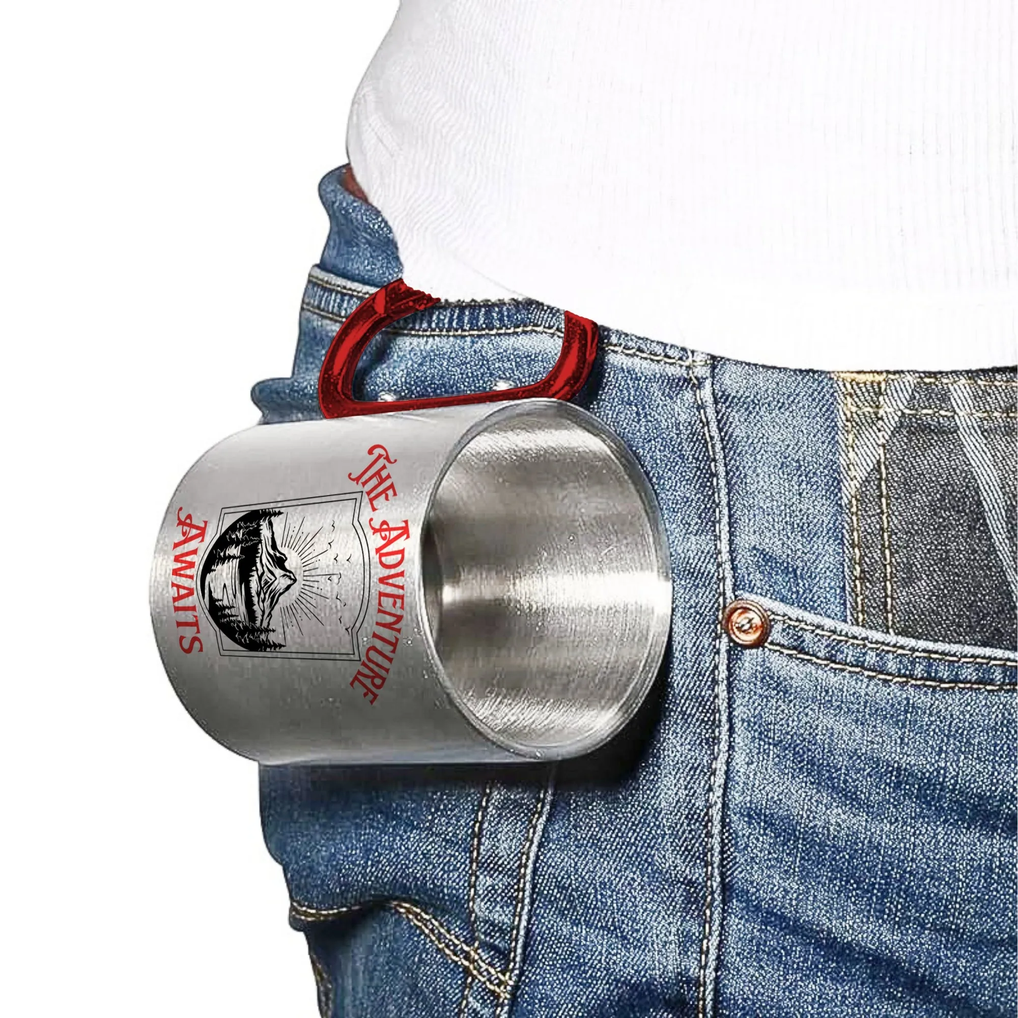 Krafftman - Carabiner Mug - The Adventure Awaits