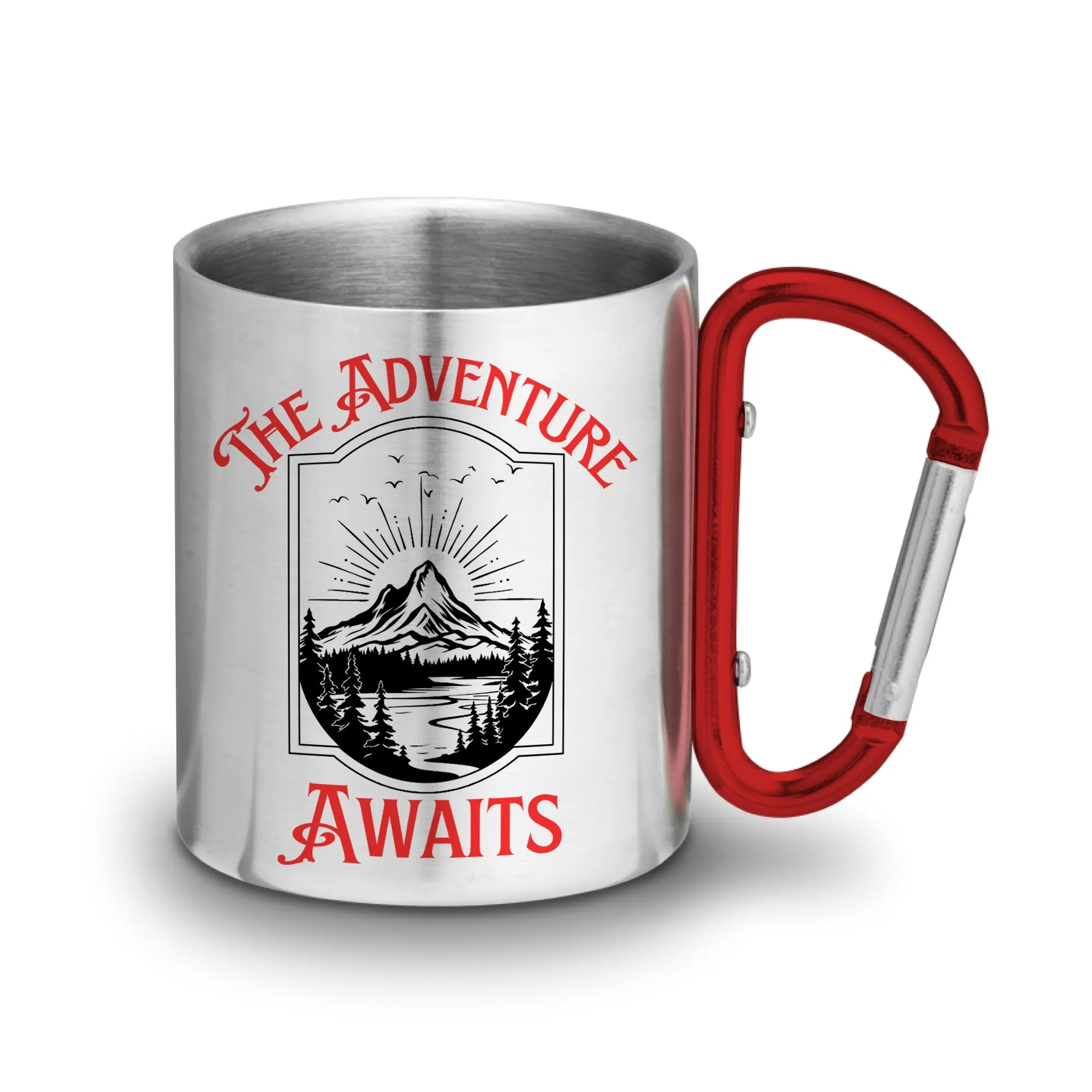 Krafftman - Carabiner Mug - The Adventure Awaits