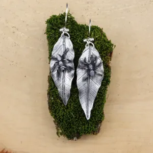 Leafy Ant Earrings